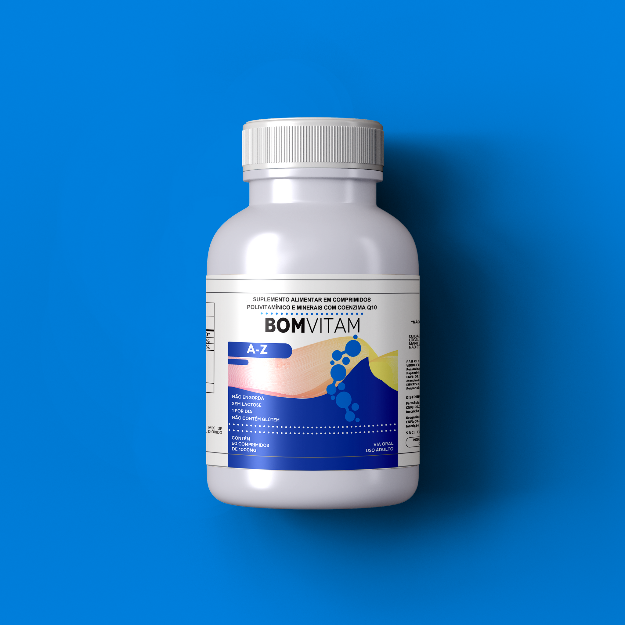 BOMVITAM MULTIVITAMÍNICO A-Z 60 COMPRIMIDOS