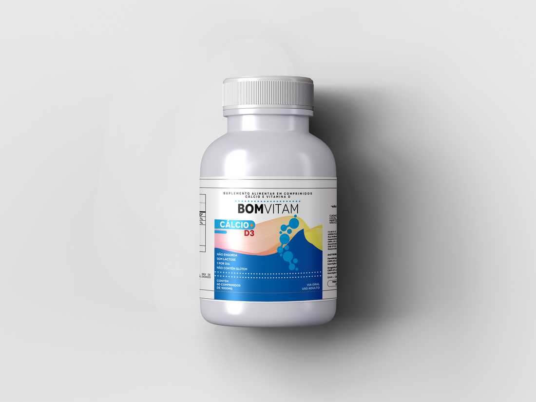 BOMVITAM CALCIO D3 60 COMPRIMIDOS