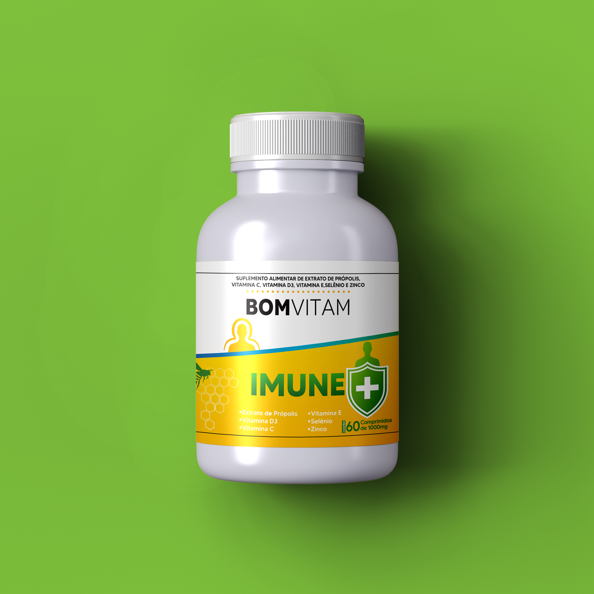 BOMVITAM IMUNE 60 COMPRIMIDOS